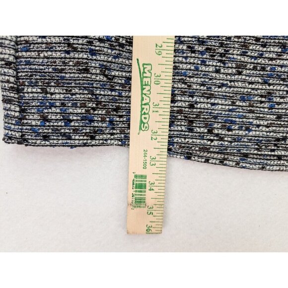 Cece Women's Dress Size 12P Woven Shift Mini Short Sleeve Metallic Shimmer - Picture 11 of 14